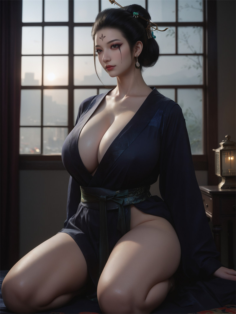 图片[3]-[第1047期] [黑神话悟空] [四妹 · 系列] 爆乳肥臀 [60P]-晚漫-共享AI国漫精致绘画AI高清视频