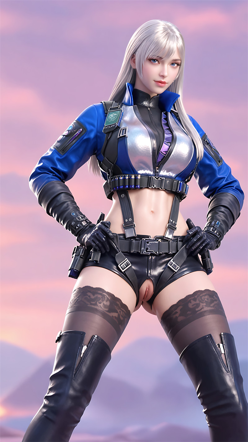 [第1021期] [穿越火线] [岚希儿 · 系列] 黑丝皮裤肥乳 [197P]-晚漫-共享AI国漫精致绘画AI高清视频