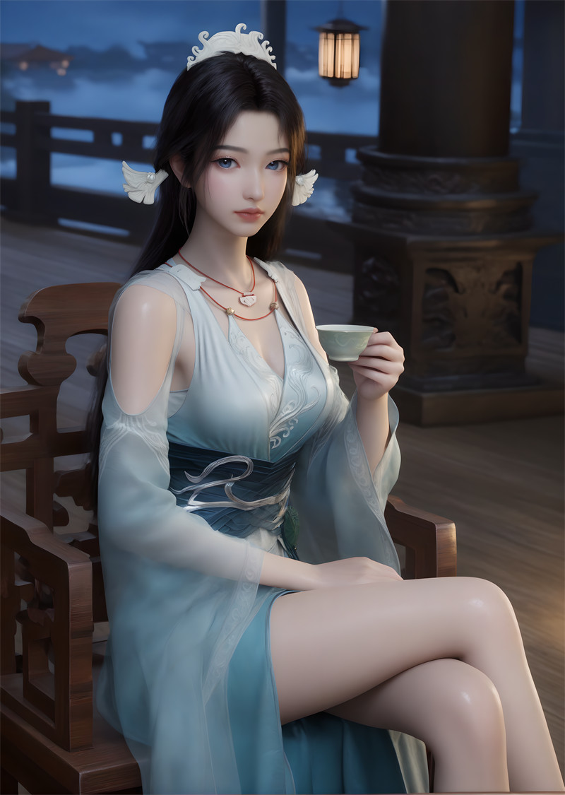 图片[3]-[第1043期] [凡人修仙传] [宋玉 · 系列] 旗袍诱惑 [57P]-晚漫-共享AI国漫精致绘画AI高清视频