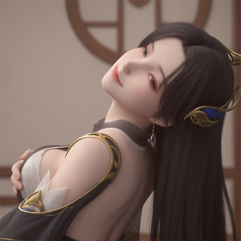 图片[4]-[第1041期] [斗破苍穹] [曹颖 · 系列] 旗袍巨乳 [109P]-晚漫-共享AI国漫精致绘画AI高清视频