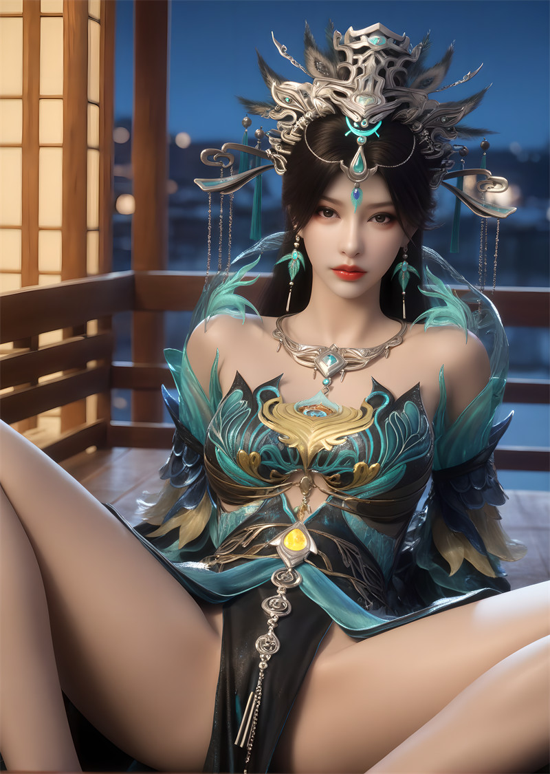 [第1055期] [云深不知梦] [燕倾霏 · 系列] 肤白貌美大长腿 [103P]-晚漫-共享AI国漫精致绘画AI高清视频