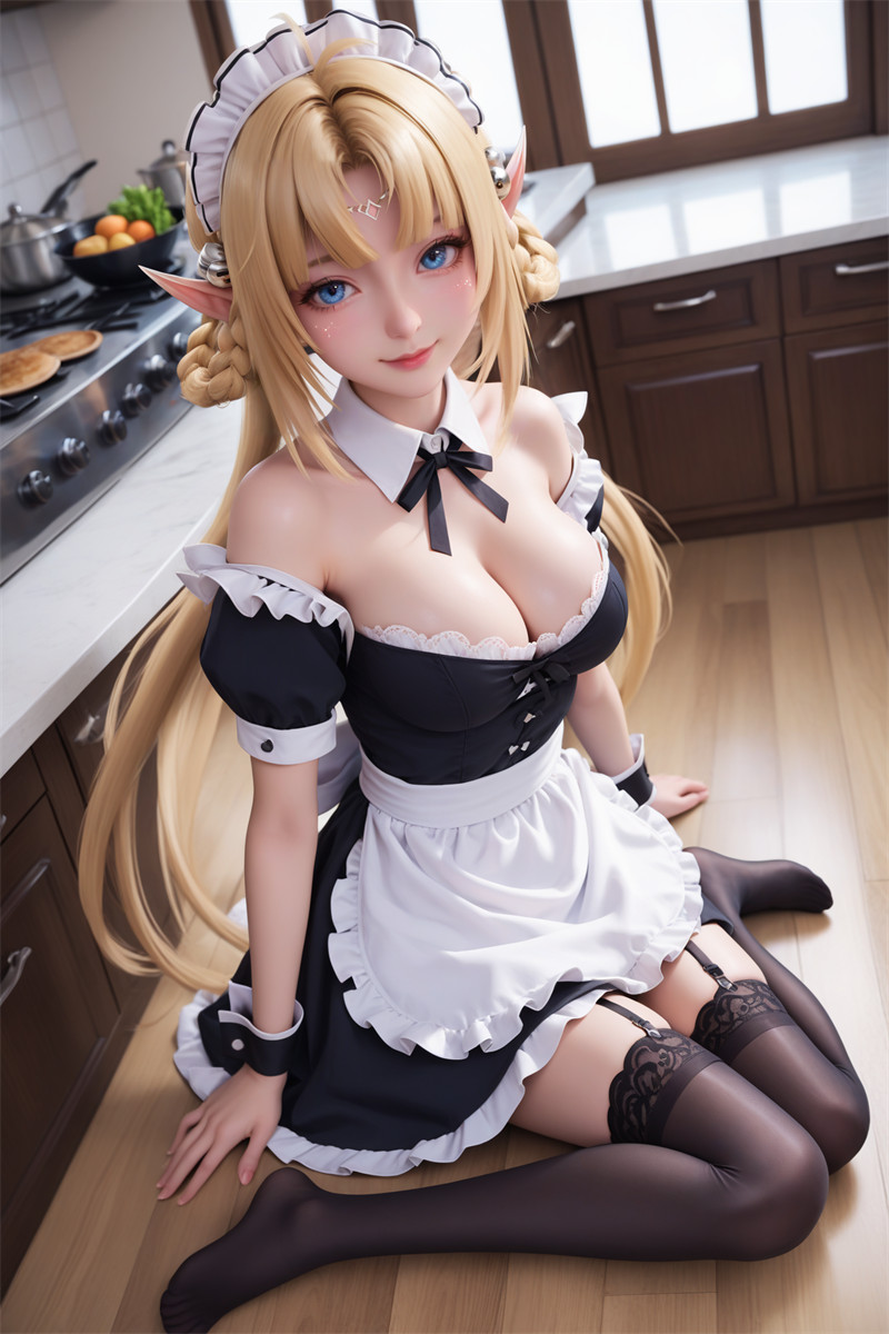 图片[4]-[第1023期] [神印王座] [龙雅婷 · 系列] 萝莉女仆装黑丝 [176P]-晚漫-共享AI国漫精致绘画AI高清视频