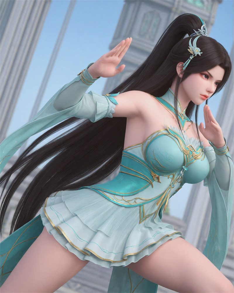 图片[4]-[第1051期] [斗破苍穹] [萧薰儿 · 系列] 功夫调教 [130P]-晚漫-共享AI国漫精致绘画AI高清视频